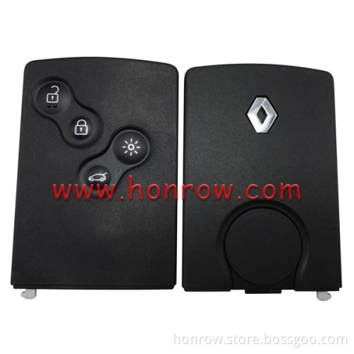 High quality Original Renault KOLEOS 4 button Remote key used for after 2013 Year Car with PCF7953 Chip and 433Mhz